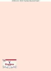 35584-014 ROSI Trachten Baumwoll Satin uni