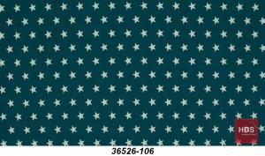36526-106 Baumwoll Druck Sterne