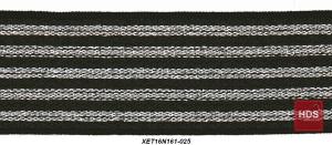 XET16N161-025 Elastic Lurex Stripes-Panther