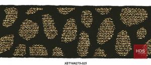 XET16N275-025 Elastic Lurex Stripes-Panther